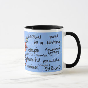 scorpio mug