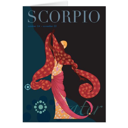 Scorpio Art Deco | 365 Birthday