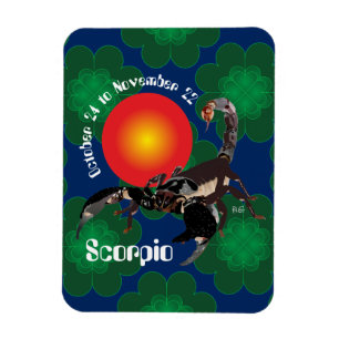Scorpio Oct. 24 to Nov. 22 Premium Flexi Magnet