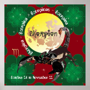 Scorpio October 24 to November 22 Poster