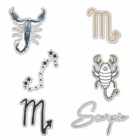 Scorpio October November birthday astrology zodiac Sticker Zazzle