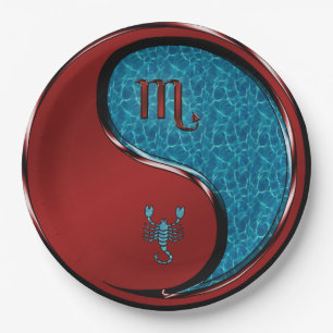 Scorpio Paper Plates