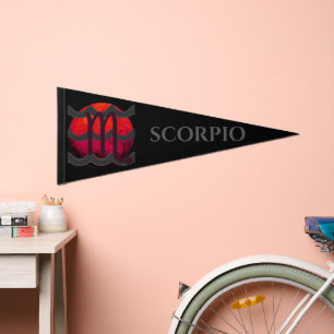 Scorpio pennant flag