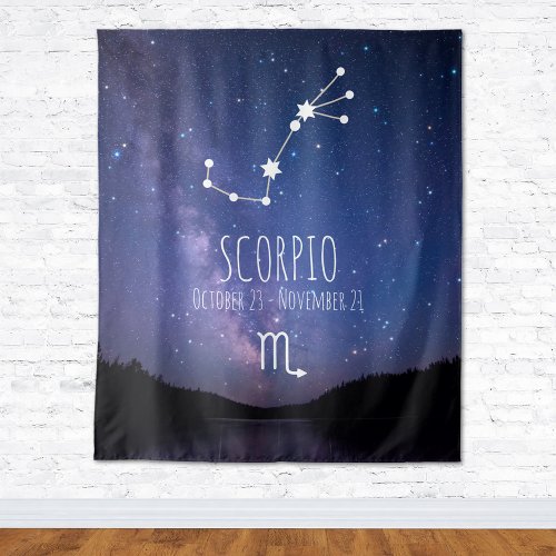 Scorpio  Personalized Astrology Tapestry