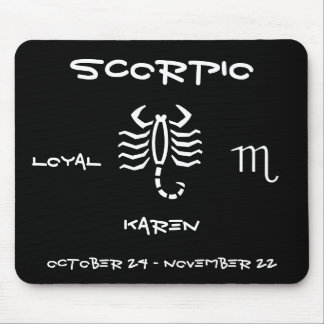Scorpio Personalized Mouse Pad