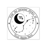 Scorpio Personalized Zodiac Book Stamp
