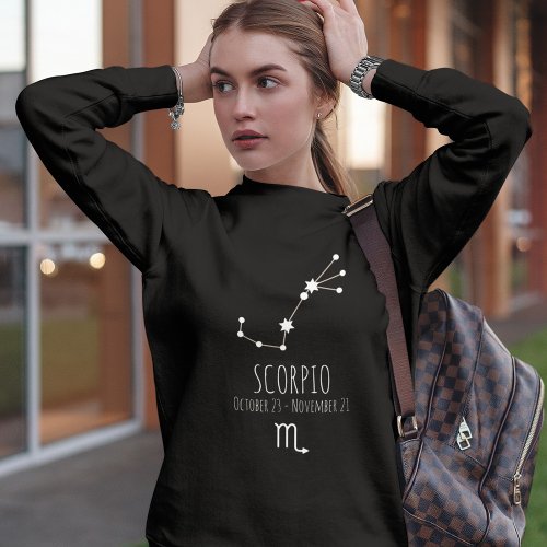 Scorpio  Personalized Zodiac Constellation Sweatshirt