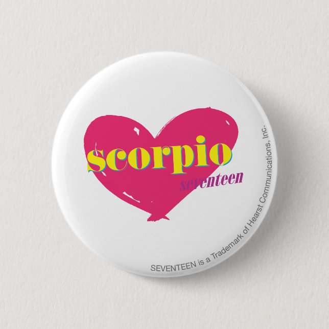 Scorpio Pinback Button (Front)