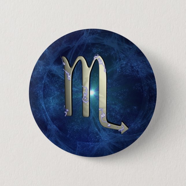 Scorpio Pinback Button (Front)