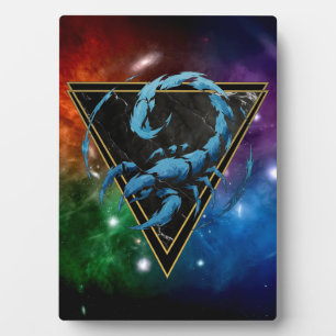 Scorpio Plaque Galaxy Zodiac Astrology