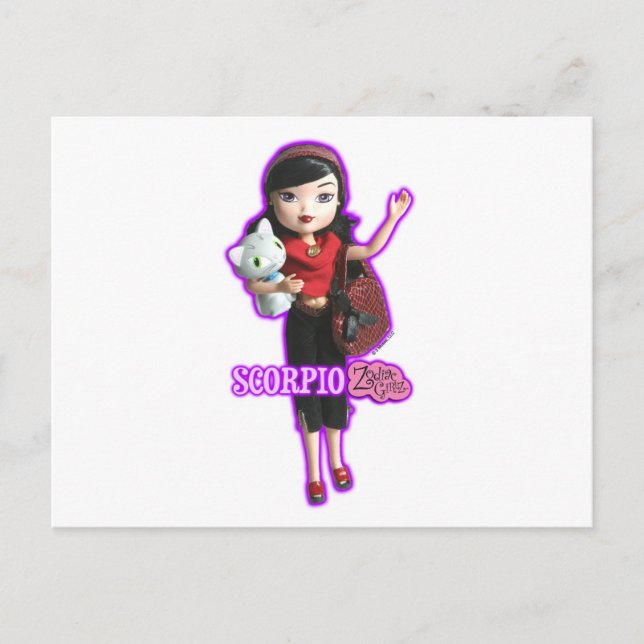 Scorpio Postcard (Front)