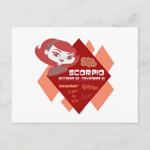 Scorpio Postcard