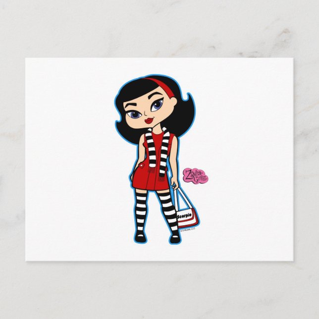 Scorpio Postcard (Front)