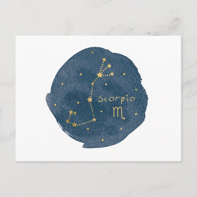 Scorpio Postcard (Front)