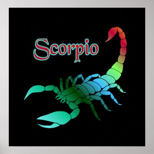 Scorpio Posters | Zazzle