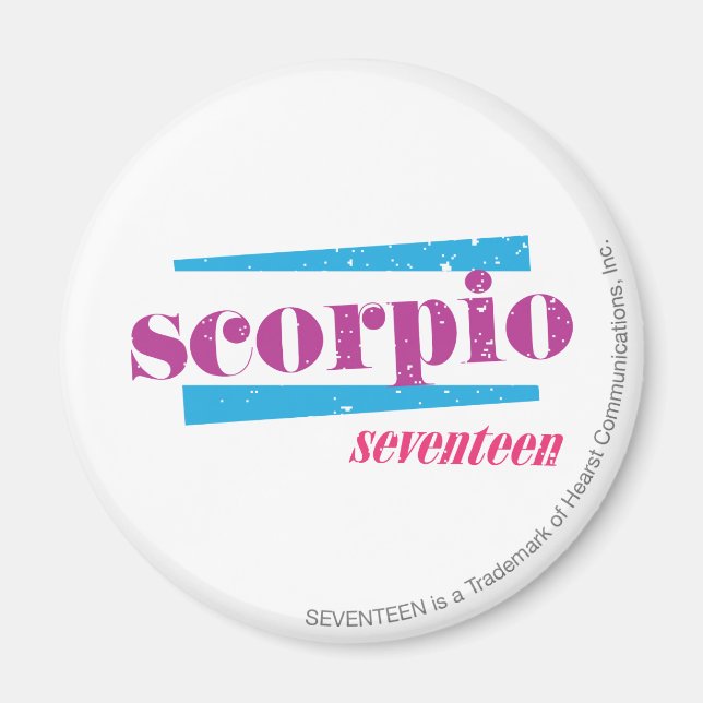 Scorpio Purple Magnet (Front)