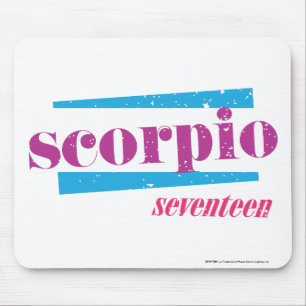 Scorpio Purple Mouse Pad