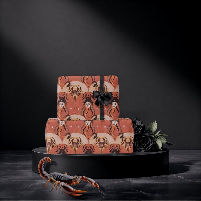 Scorpio Queen  Wrapping Paper (Creator Uploaded)