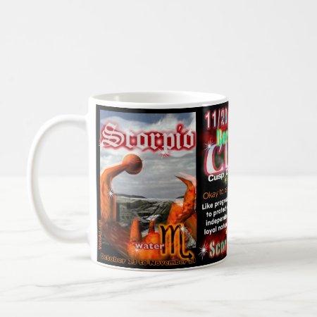 Scorpio Sagittarius Cusp Coffee Mug