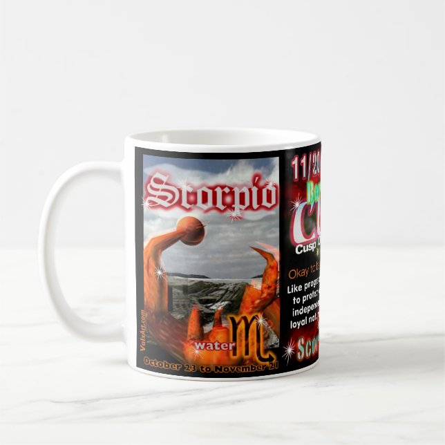 Scorpio Sagittarius cusp Coffee Mug (Left)