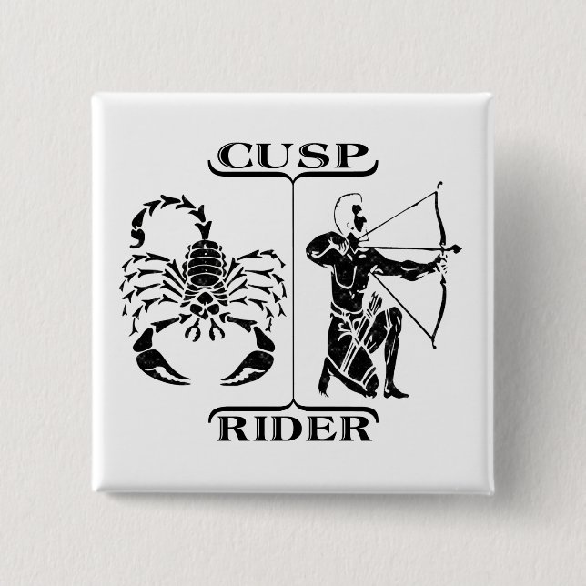 Scorpio/Sagittarius Pinback Button (Front)