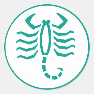 Scorpio Scorpion Horoscope Zodiac Sign Stickers