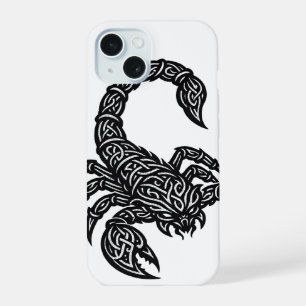 Scorpio Scorpion Sigil — Mythic Zodiac Inkwork iPhone 15 Case