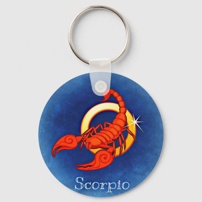 Scorpio, Scorpione Keychain (Front)