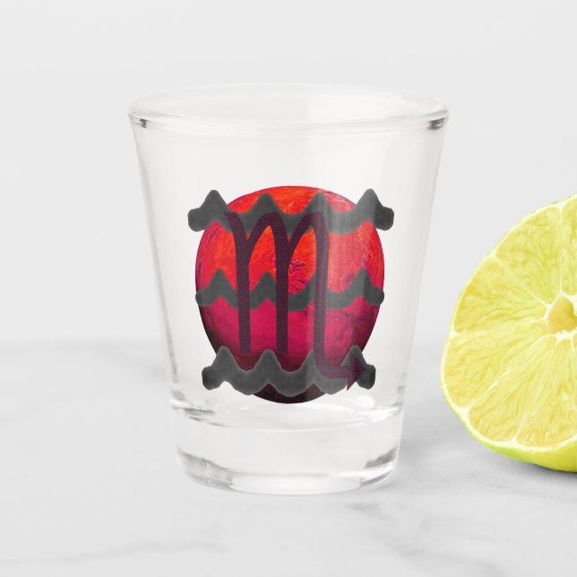 Scorpio Shot Glass (Front)