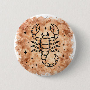 Scorpio Sign Button
