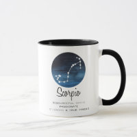 Scorpio Sign, Constellation, Zodiac Coffee