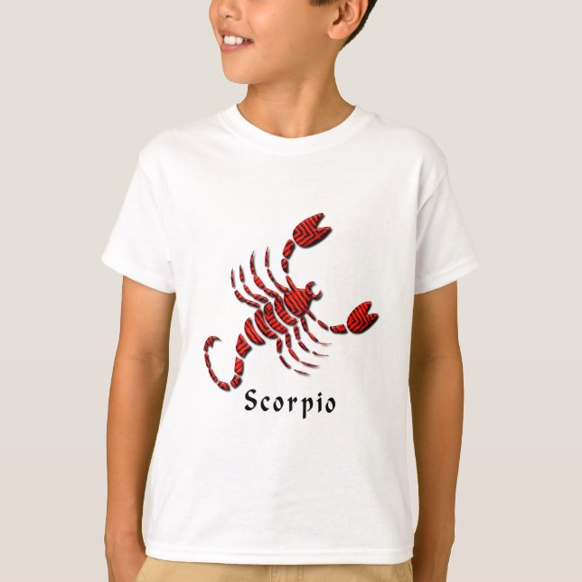 Scorpio Sign Kid's T-Shirt (Front)