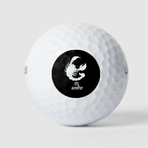 Scorpio Silhouette Golf Balls