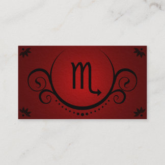 scorpio sophistications business card