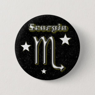 Scorpio symbol button