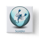 Scorpio Symbol Pin