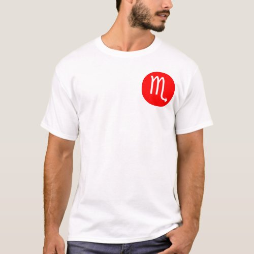 Scorpio Symbol _ Pocket T_Shirt