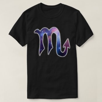 Scorpio Symbol Shirt - Black by MyAstralLife at Zazzle