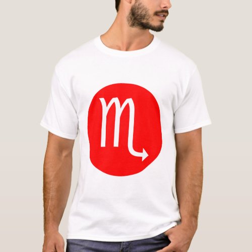 Scorpio Symbol T_Shirt