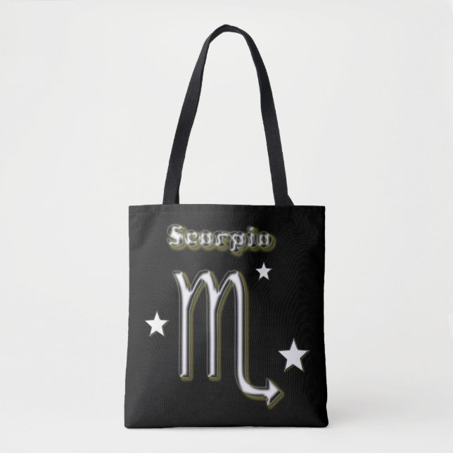 Scorpio symbol tote bag (Front)