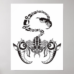 Maori Tribal Style Tattoo Pattern Scorpio Stock Vector Royalty Free  1791927674  Shutterstock