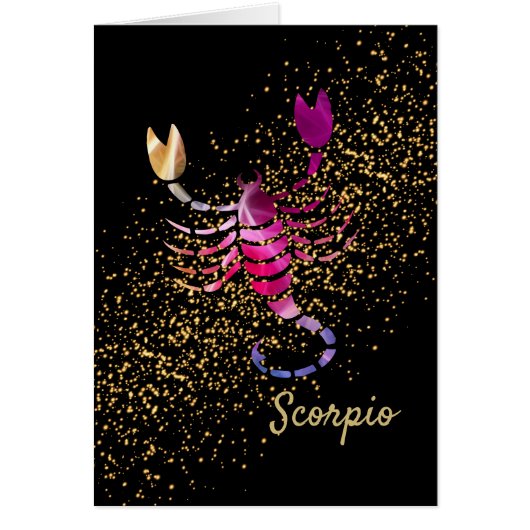Scorpio the Scorpion Cards (Front)