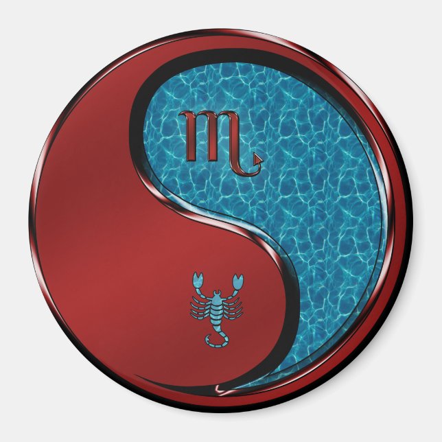 Scorpio the Scorpion Magnet (Front)