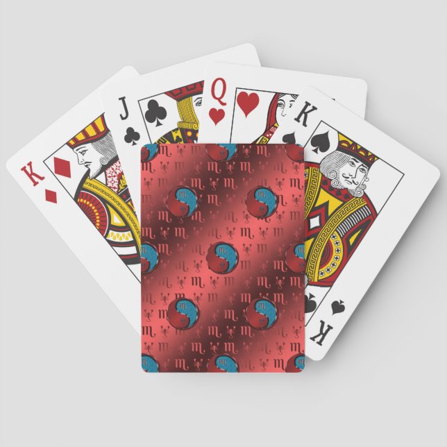 Scorpio the Scorpion Poker Cards (Back)