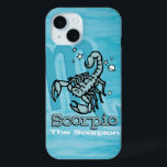 Scorpio The Scorpion water sign ipad case<br><div class="desc">Scorpio “The Scorpion” Greek astrology water sign ipad case with scorpion symbols. A perfect gift for Scorpions born between 23 October – 21 November. Uniquely drawn and designed by Sarah Trett.</div>