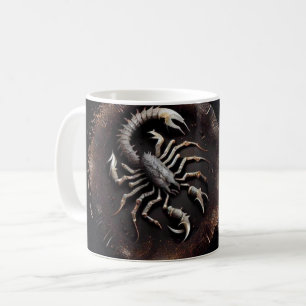 Scorpio-Themed Nutritional Value Coffee Mug