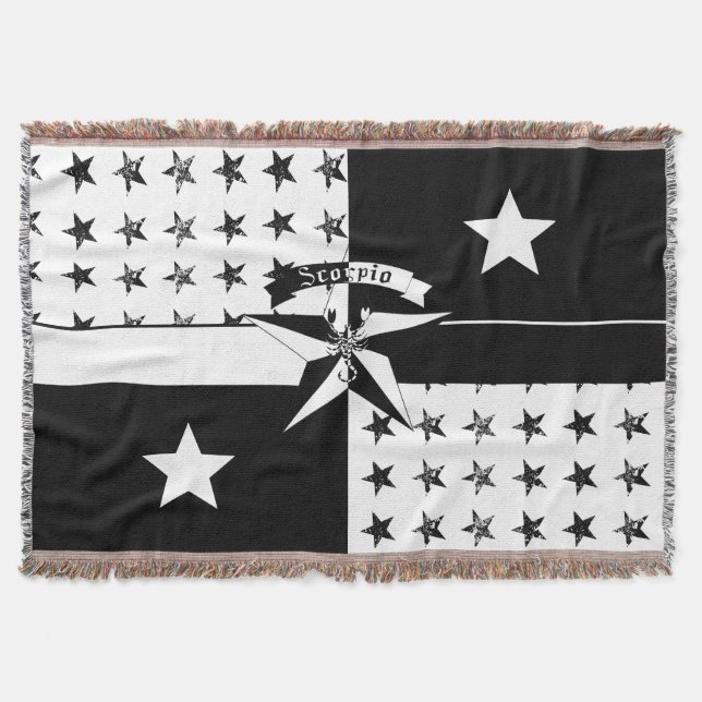 Scorpio Throw Blanket (Front)