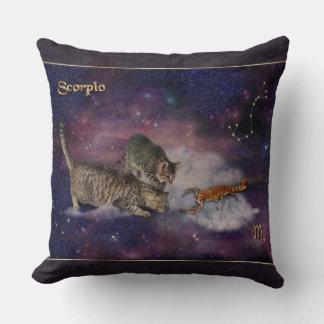 Scorpio Throw Pillow