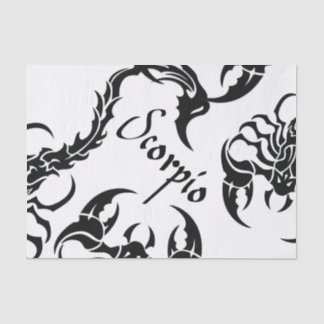 Scorpio Tissue Paper