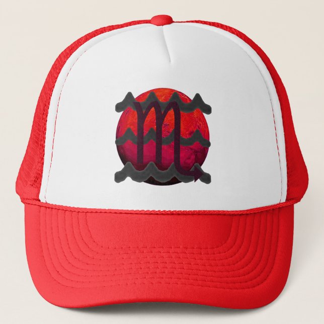 Scorpio Trucker Hat (Front)